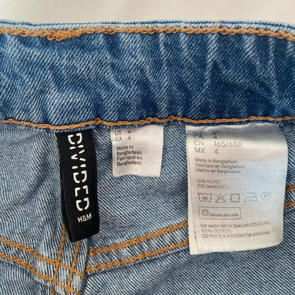 🤍H&M HIGH RISE JEANS! - Picture 3 of 5